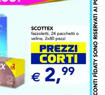 Scottex fazzoletti