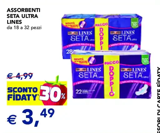 Assorbenti ultra Lines