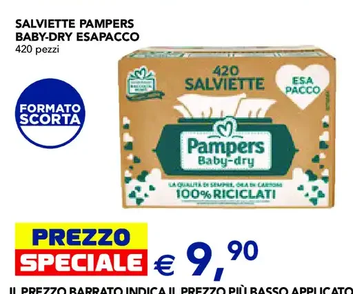 Salviette Pampers Baby-Dry
