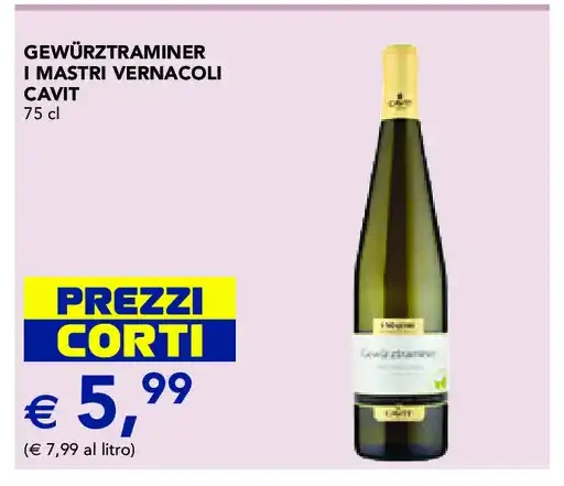 Gewürztraminer I Mastri Vernacoli Cavit