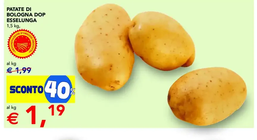 Patate di Bologna DOP Esselunga