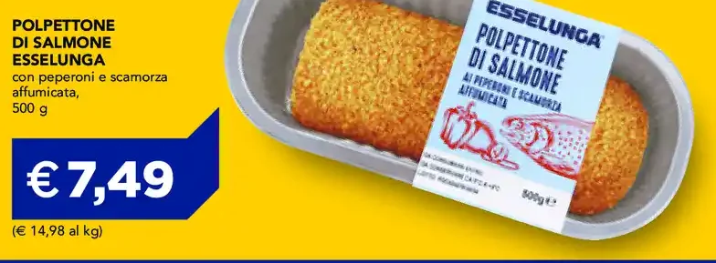 Polpettone di salmone Esselunga