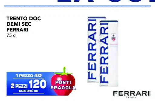 Trento DOC Ferrari Demi Sec