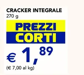 Cracker integrale Wasa