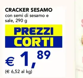 Cracker sesamo Wasa