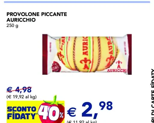 Provolone piccante Auricchio