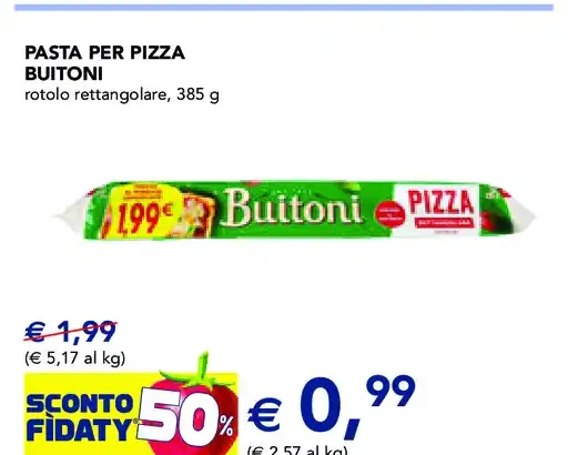 Pasta per pizza Buitoni