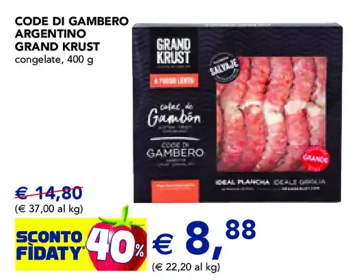 Code di gambero argentino Grand Krust