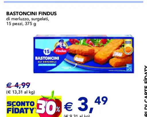 Bastoncini Findus