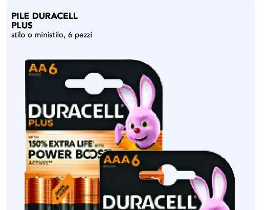 Pile Duracell Plus