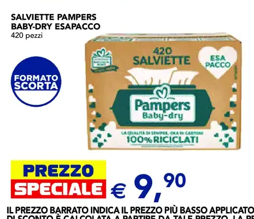 Salviette Pampers Baby-Dry