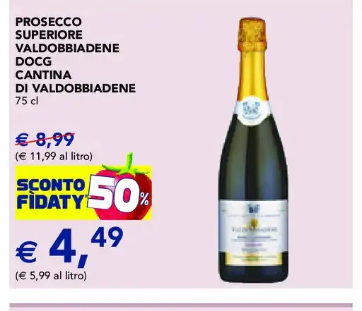 Prosecco Superiore Valdobbiadene DOCG Cantina di Valdobbiadene
