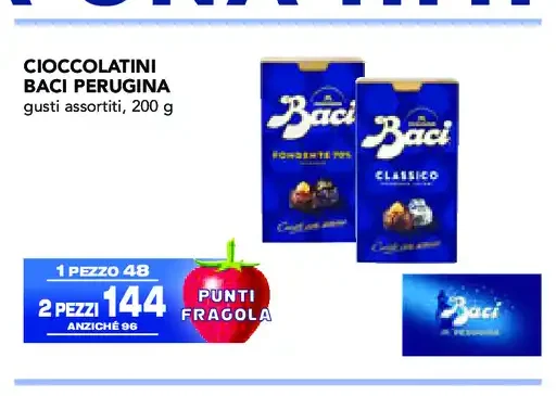 Cioccolatini Baci Perugina