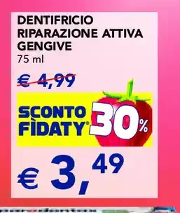 Dentifricio Riparazione Attiva Gengive Parodontax