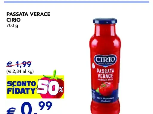 Passata Verace Cirio