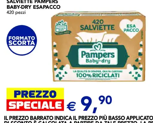 Salviette Pampers Baby-Dry
