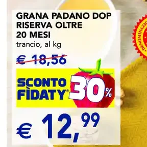 Grana Padano DOP Riserva oltre 20 mesi