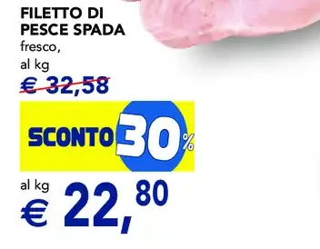 Filetto di pesce spada