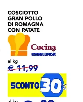 Cosciotto Gran Pollo di Romagna con patate