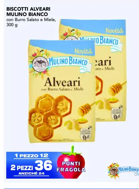 Biscotti Mulino Bianco Alveari