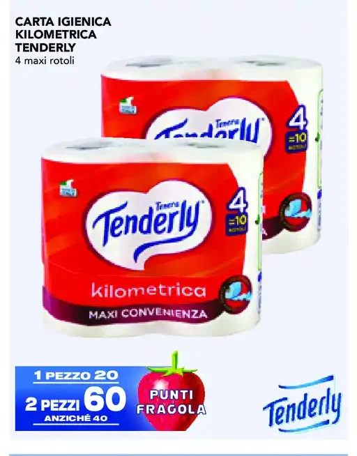 Carta igienica Tenderly Kilometrica