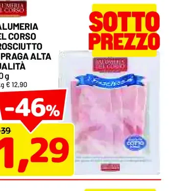 Prosciutto di Praga alta qualità
