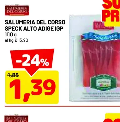 Speck alto Adige IGP