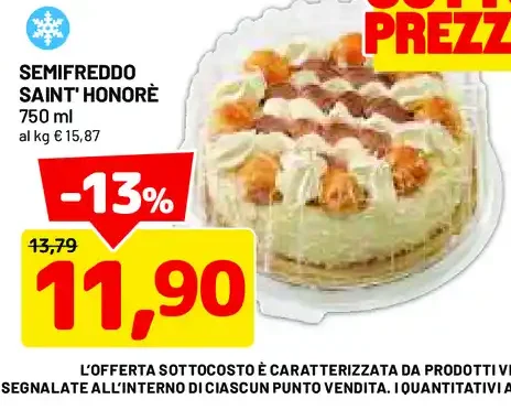 Semifreddo Saint'Honoré