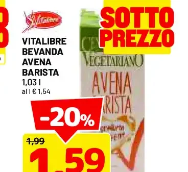 Bevanda avena barista