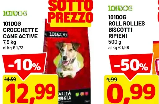 Crocchette cane Active