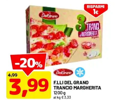 Trancio margherita