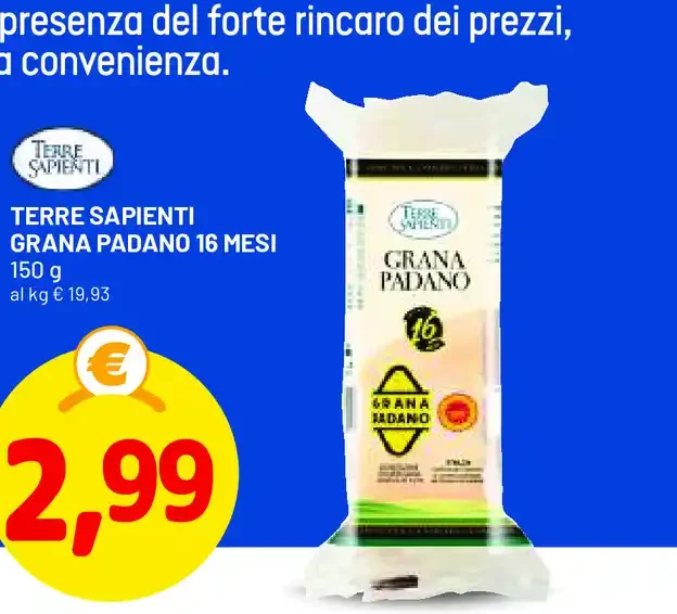 Grana Padano 16 mesi