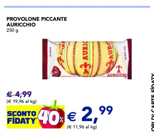 Provolone piccante Auricchio