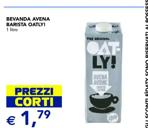 Bevanda avena Barista Oatly