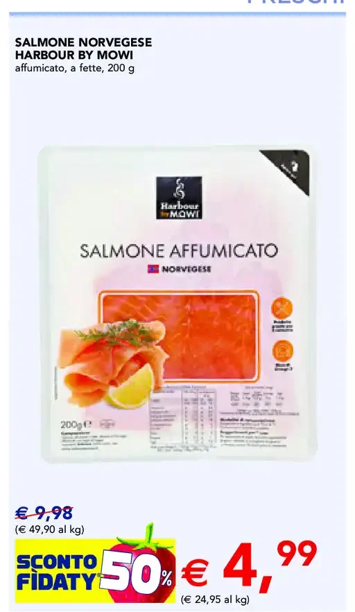 Salmone affumicato norvegese Harbour Way