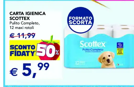 Carta igienica Scottex