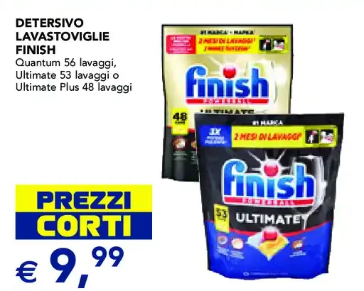 Detersivo lavastoviglie Finish