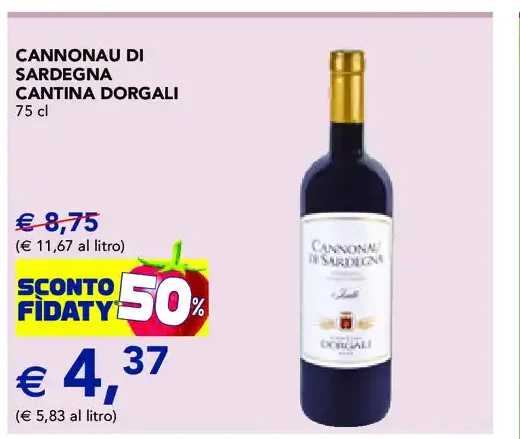 Cannonau di Sardegna Cantina Dorgali