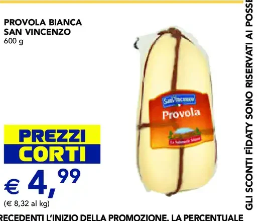 Provola Bianca San Vincenzo