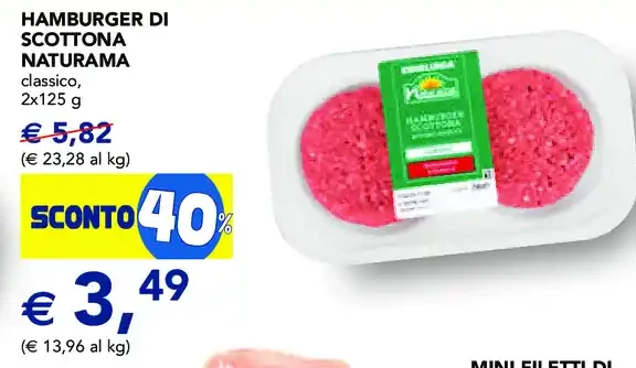 Hamburger di Scottona Naturama