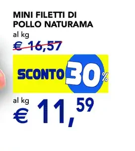 Mini filetti di pollo Naturama