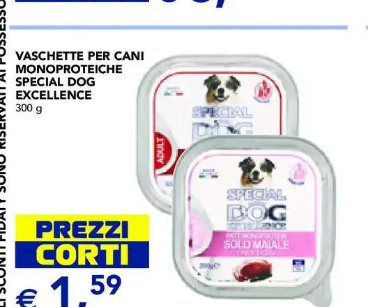 Vaschette per cani Monoproteiche Special Dog Excellence