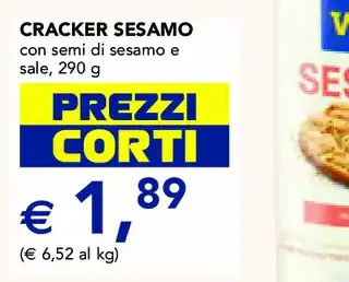 Cracker sesamo Wasa