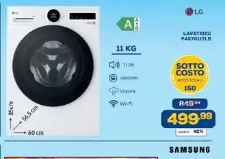 LG lavatrice