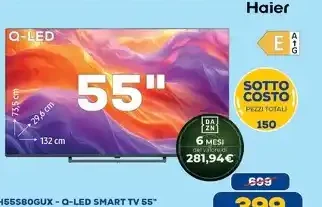 Haier Q-LED TV 55 pollici