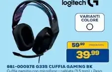 Cuffia gaming
