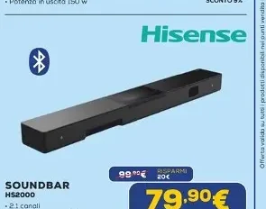 Soundbar Hisense HS2000