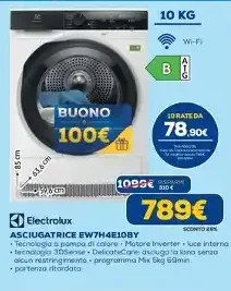 Asciugatrice Electrolux 10 kg