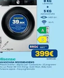 Lavasciuga Hisense