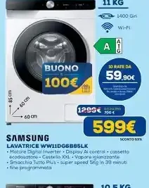 Lavatrice Samsung 11 kg